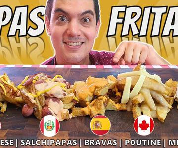 ¿Cuál País tiene la mejor receta de Papas Fritas? | Alrededor del mundo con Cocina Universal