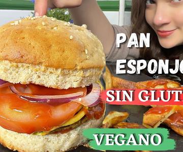 ¡Descubre la Hamburguesa Esponjosa Más Sorprendente Sin Gluten, ¡Vegana y Ahora con Carne Vegana!