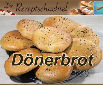 Dönerbrot Rezept: Fladenbrot für Döner Kebap mit Sesam und Schwarzkümmel