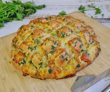 Este pan hará que todos te aplaudan | PAN DE AJO con QUESO | Casero, saborizado y muy esponjoso