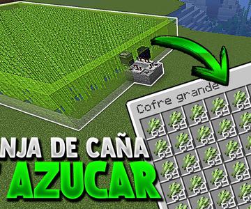 GRANJA de CAÑA DE AZUCAR para MINECRAFT 1.16+ 😱 TUTORIAL GRANJA DE CAÑA DE AZUCAR (JAVA) 👌