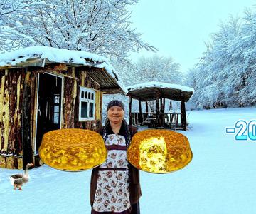 La vida en las Montañas Nevadas. Готовим Plato real de la cocina de Azerbaiyán.