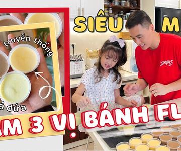 LÀM 3 VỊ BÁNH FLAN CỰC NGON GIẢI NHIỆT MÙA HÈ.