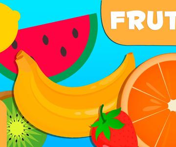 LAS FRUTAS | Vocabulario para niños