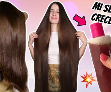 LAVA TU CABELLO CON ESTA MEZCLA Y CRECERÁ 3 VECES MAS RÁPIDO!!