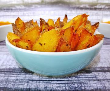 Mi método para hacer las PAPAS al horno MAS CROCANTES | Patatas BRAVAS doradas y crujientes