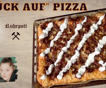 Oberhausener \"Glück auf\" Pizza mit Käserand | Rezept (150 Untertitel)