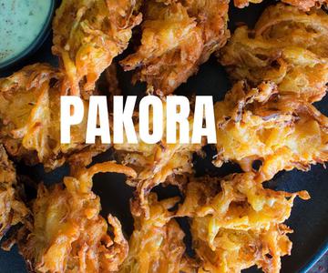 Pakora de verdura | Snack cocina India apto para celiacos.