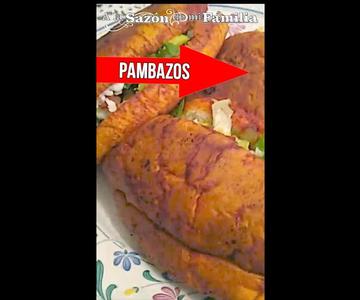 Pambazos 💗 Deliciosos Hechos en Casa 💗 Receta Méxicana. #Shorts.