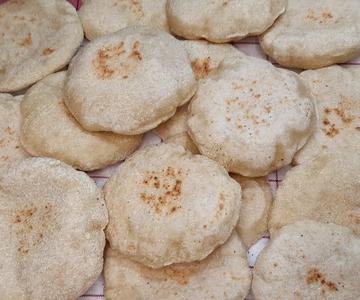 Pan en sartén - Arepas marroquíes - Receta facil y rápida
