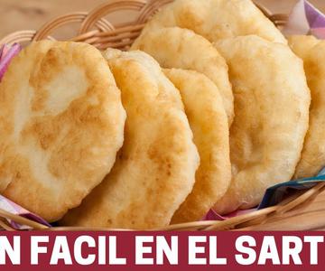 Pan Frito en sarten - Con Masa para Pizza