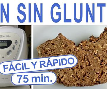 PAN SIN GLUTEN CASERO FÁCIL ✔️ Receta: PANIFICADORA y harina de TEFF ❤️ Pan sin Levadura, sin Horno