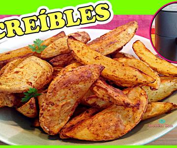 💚 PATATAS GAJO estilo DELUXE McDonald's en AIR FRYER 🍟 RECETAS en FREIDORA de AIRE SIN ACEITE COSORI