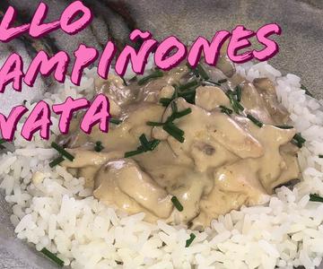 ✅ PECHUGA de POLLO con CHAMPIÑONES y NATA //Recetas de cocina SM