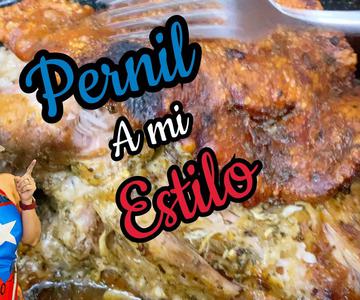 Pernil Boricua / Puerto Rican Roast Pork / Receta de Pernil Boricua
