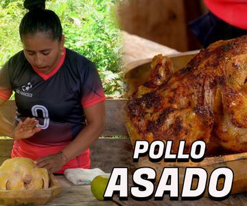 Pollo asado al estilo de Doña viky