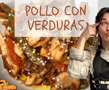 Pollo con Verduras y Soja 🤤 ¡ESTILO CHINO!