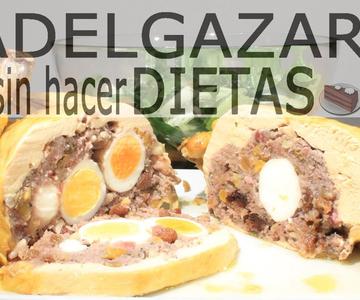 POLLO RELLENO AL HORNO # ADELGAZAR SIN HACER DIETAS