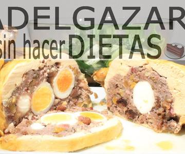 POLLO RELLENO AL HORNO # ADELGAZAR SIN HACER DIETAS