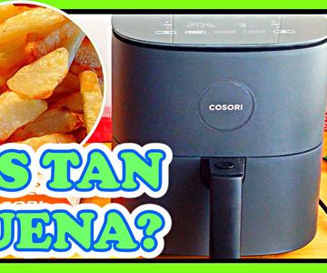 💚 Pongo a PRUEBA la FREIDORA de AIRE SIN ACEITE COSORI L501 4,7 litros 🍟 PATATAS FRITAS en AIR FRYER