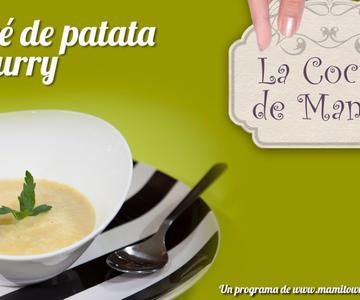 Puré de patata al curry