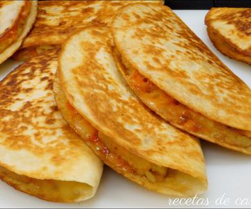 QUESADILLAS DE PATATAS O PAPAS RECETA FÁCIL RÁPIDA Y SUPER DELICIOSA