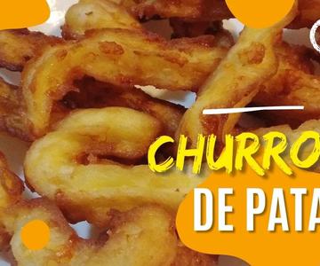 Receta de Churros de Patata | Como hacer churros de patata | Receta Rápida y Fácil