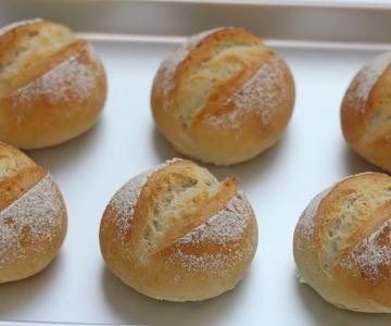 receta de pan simple / pan casero