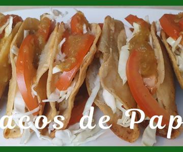 TACOS DE PAPA, muy económicos y deliciosos! video #106