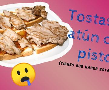 Thunfisch Toast mit Ratatouille ECT SPECTACULAR !!! 😋😋😋