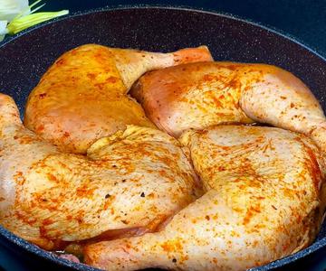 ¡Una manera única de cocinar pollo! Un chef de Austria me enseñó esta receta.