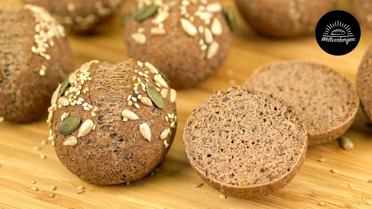 Bollos sin harina! Sin gluten, delicioso y rápido de hacer.