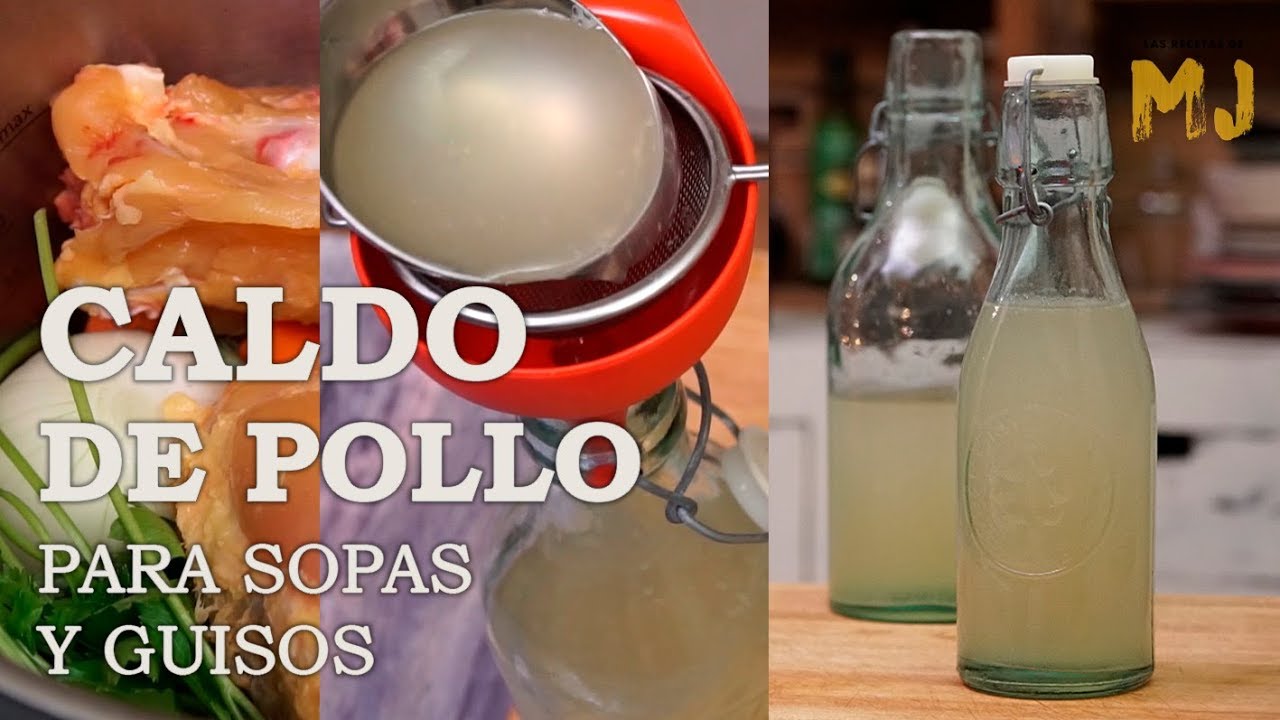 CALDO DE POLLO CASERO | Trucos y consejos para hacerlo a tu gusto