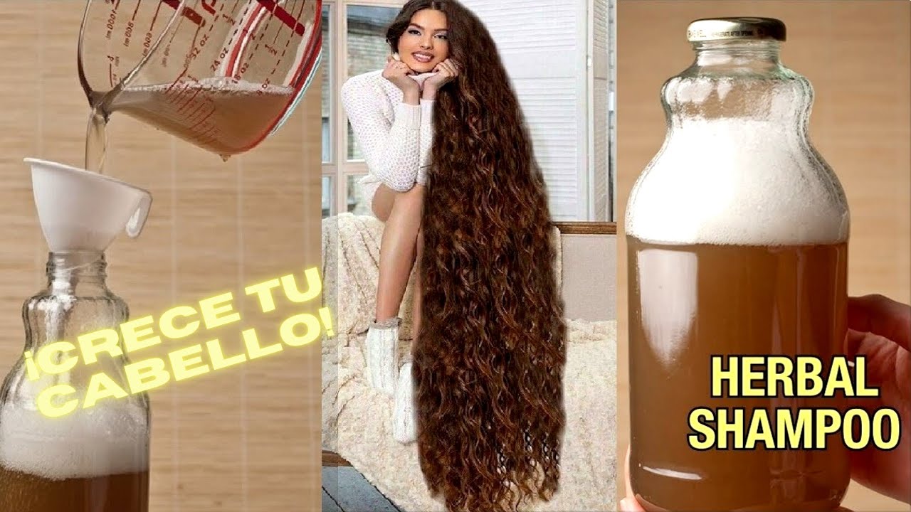 CHAMPÚ BOMBA HERBAL🍀 ideal para EL CRECIMIENTO DEL cabello RIZADO encrespado DA VIDA a tus rizos