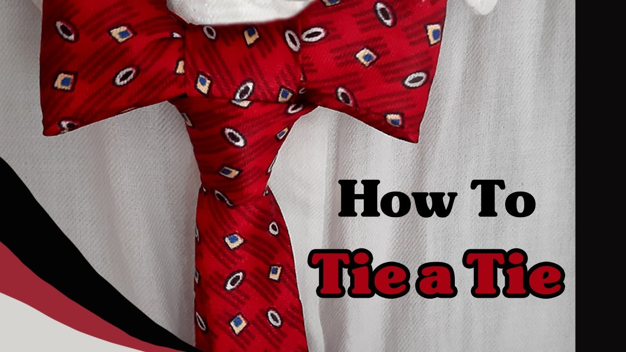 Cómo atar una corbata como una pajarita| atar una corbata genial