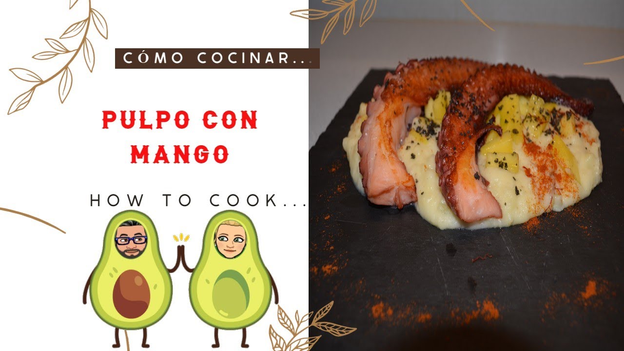 🥘😋 cómo cocinar una Receta DIFERENTE para los amantes del PULPO