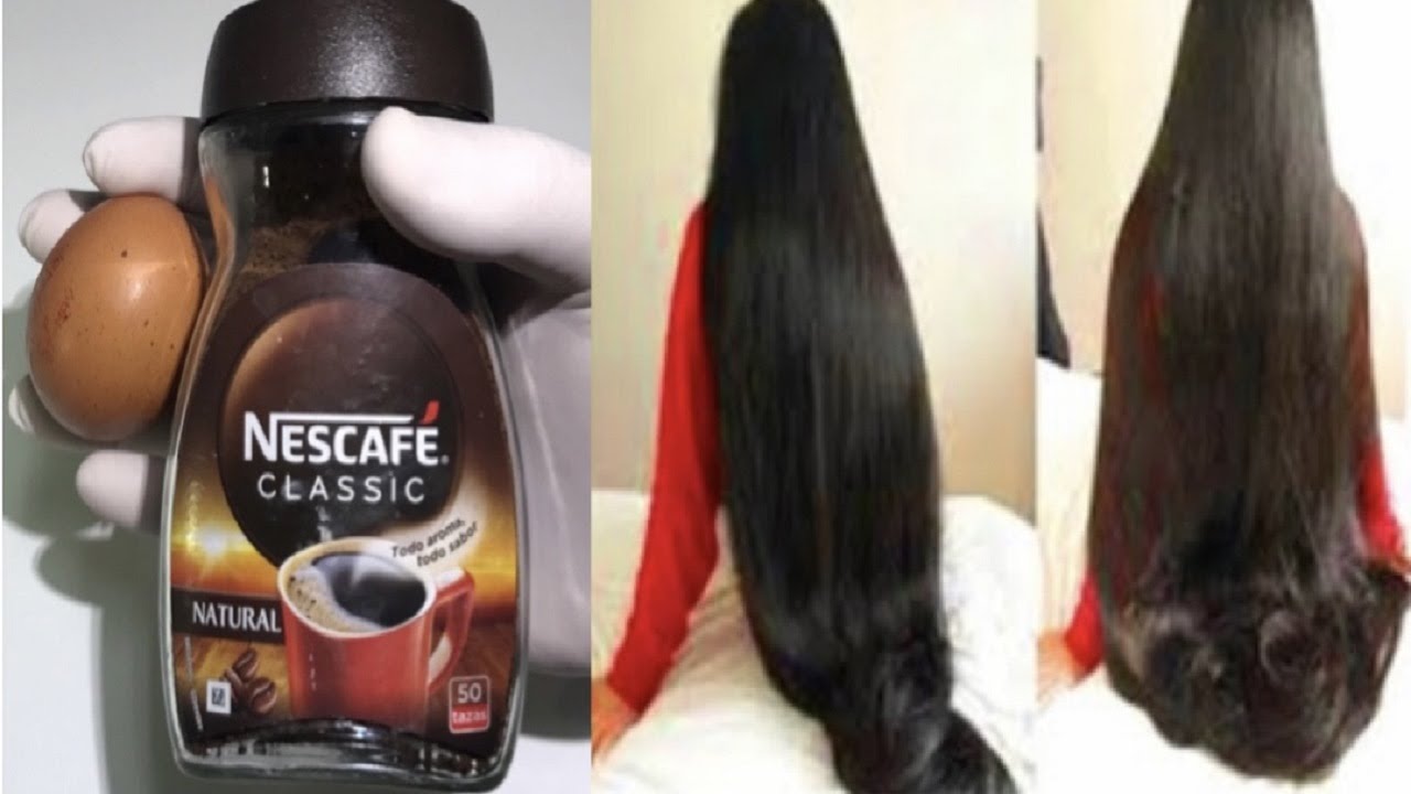 Cómo Hacer Crecer El CABELLO Largo y Grueso Con Café y huevo | Tratamiento Mágico.