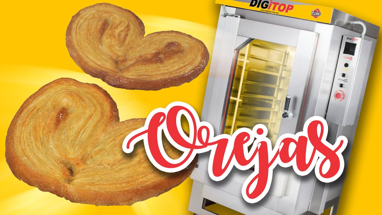 Cómo hacer Orejas en un horno de convección Digitop Turbo