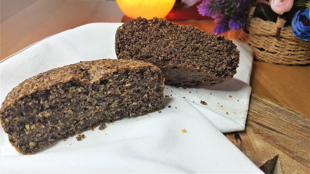 Cómo hacer pan de linaza cetogénica en 2 minutos sin harina, levadura ni azúcar