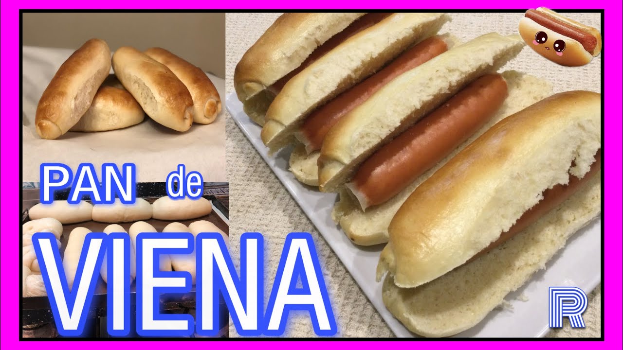 🌭Como hacer Pan de VIENA para PANCHOS o HOT DOG y PEBETES | Secreto del BRILLO y ARMADO.
