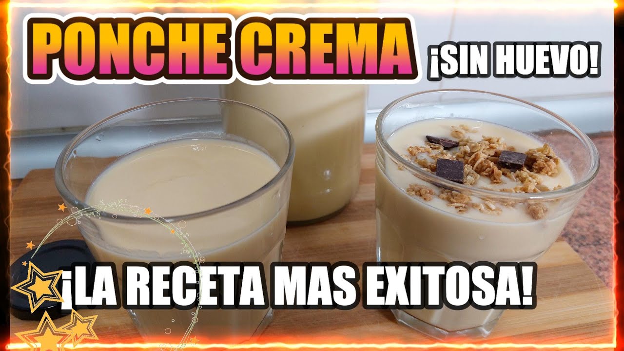 Como Hacer PONCHE CREMA Licor NAVIDEÑO (Receta con Flan) sin huevo