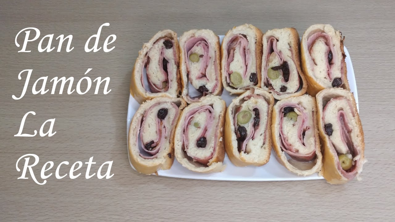 Como preparar Pan de Jamón especial. PASO A PASO, RECETA DE PAN DE JAMÓN FACIL Y DELICIOSA.