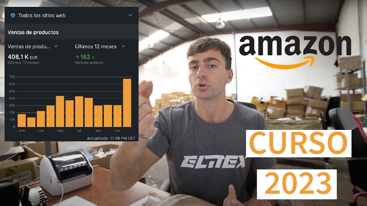 Cómo VENDER en AMAZON FBA 2023 | Curso Gratis Paso a Paso con Ventas Reales