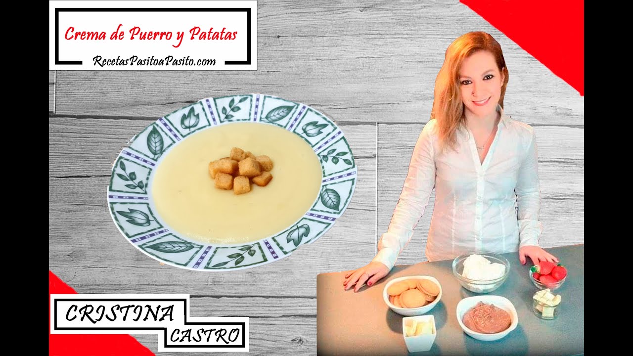 CREMA DE PATATA Y PUERRO o VICHYSSOISE