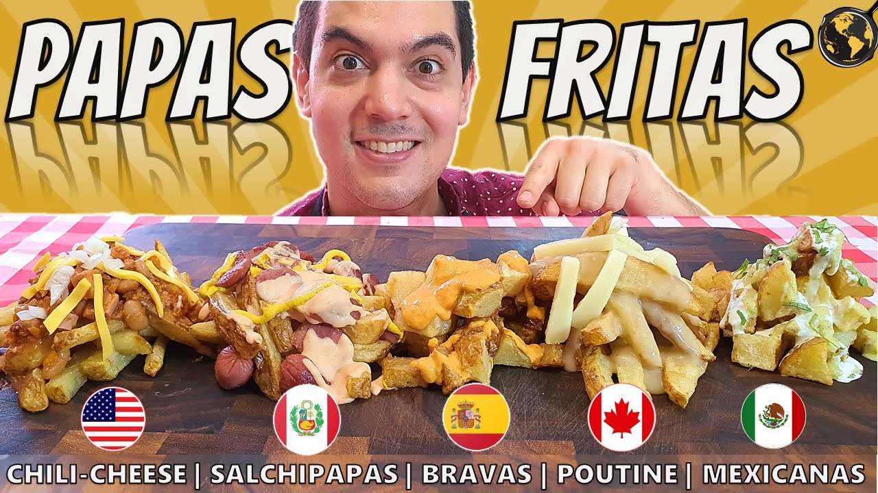 ¿Cuál País tiene la mejor receta de Papas Fritas? | Alrededor del mundo con Cocina Universal