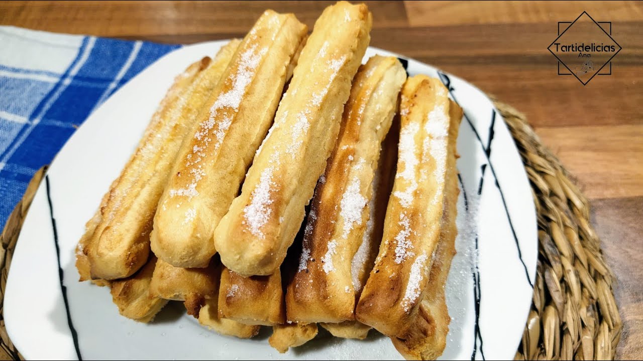 ⏲Desayuno Perfecto☕: CHURROS CASEROS en FREIDORA de AIRE