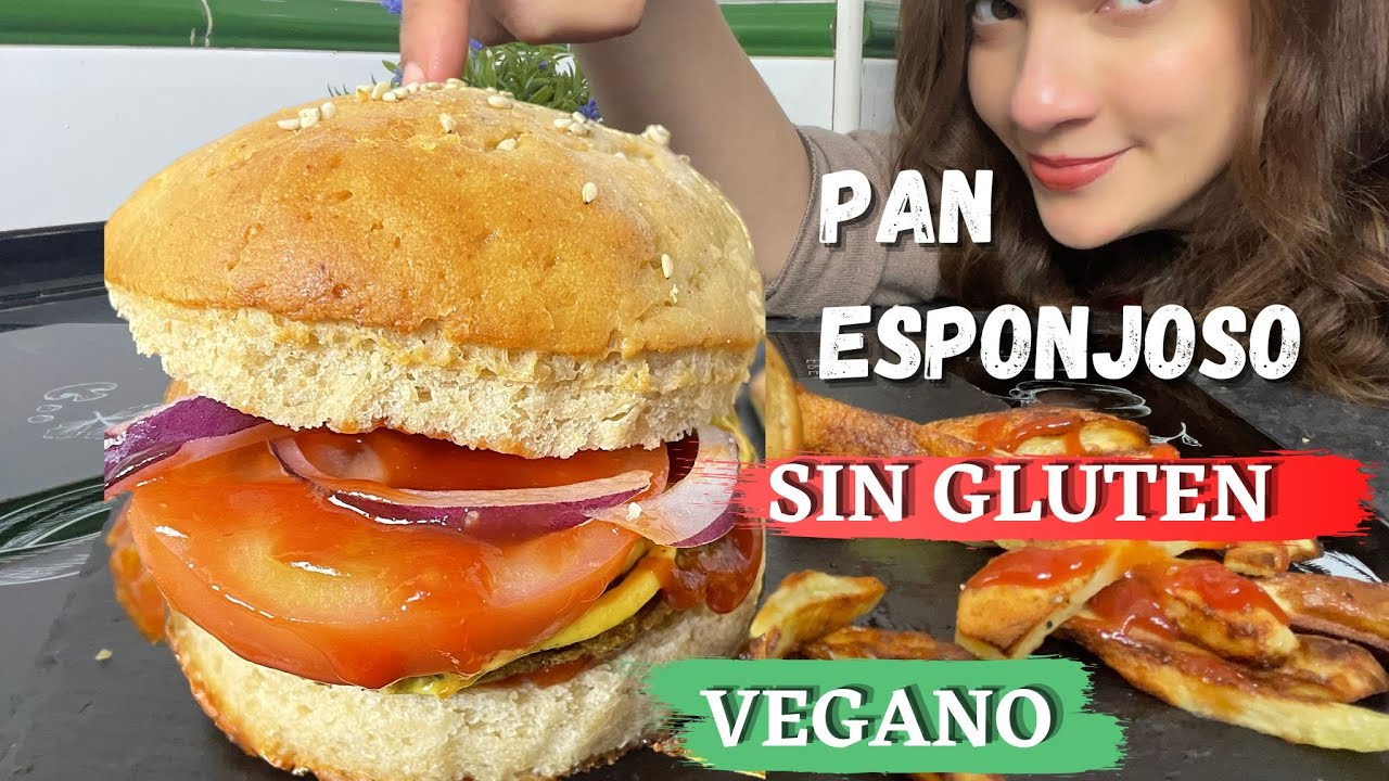 ¡Descubre la Hamburguesa Esponjosa Más Sorprendente Sin Gluten, ¡Vegana y Ahora con Carne Vegana!