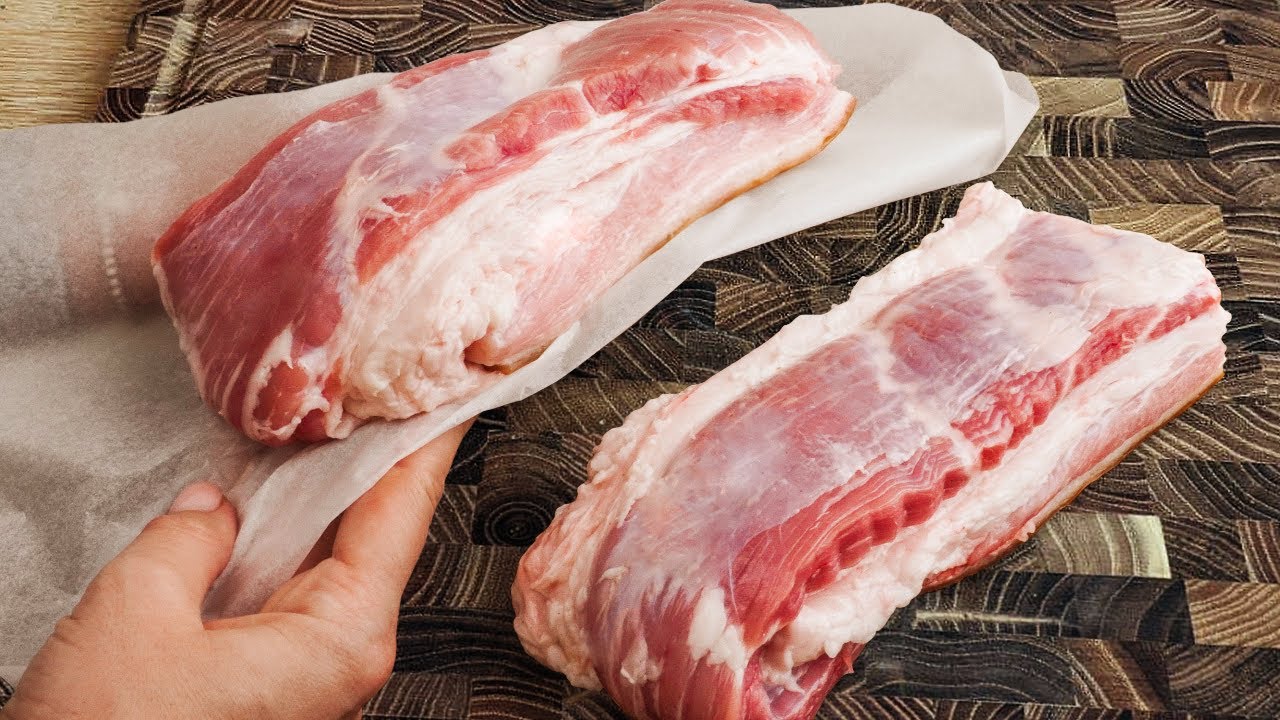 Dos maneras fáciles de evitar las salchichas, recetas maravillosas y fáciles de panceta de cerdo 223