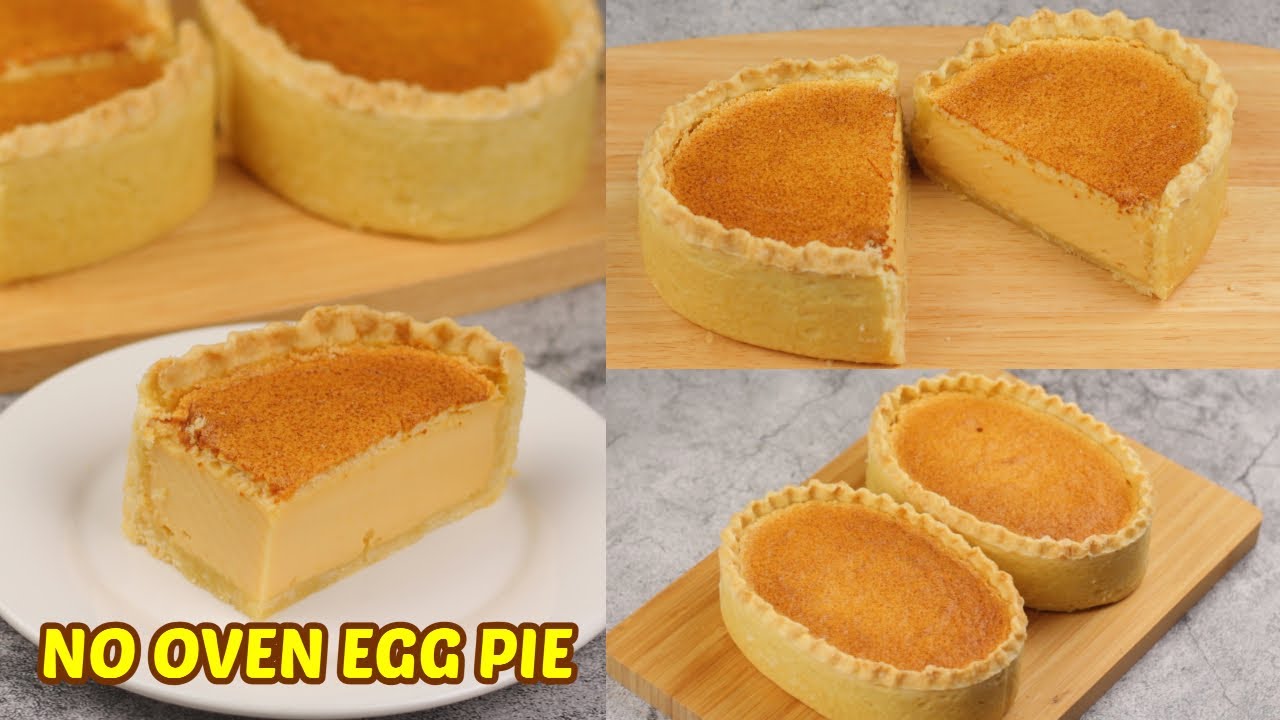 Egg Pie! [No Oven, No Bake, No Mixer]