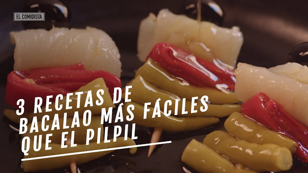 EL COMIDISTA | Tres platos vascos con bacalao más fáciles que el pilpil